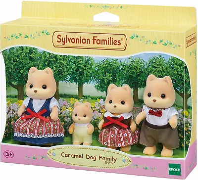 Buy Sylvanian Families 5459 Caramel Dog Family #f3 • 20.98£