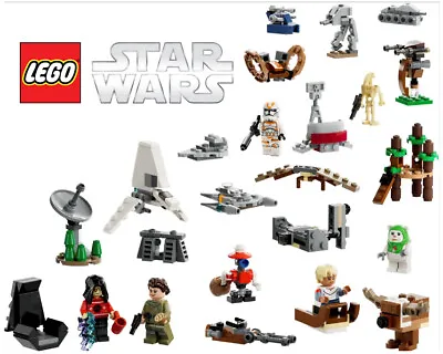 Buy Lego 75366 Star Wars Advent Calendar 2023 Microbuilds Minifigures Great For MOCs • 0.99£