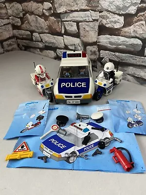 Buy Playmobil Police Car 3904/bike 3986 Ambulance Motor Bike 4224 Lights Accessories • 14.99£