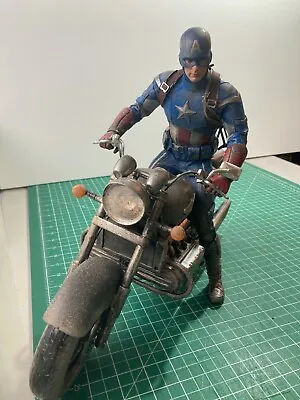 Buy Hot Toys Captain America 2012 & Honda 1/6 Diecast Motorcycle Accessory Diorama • 180£