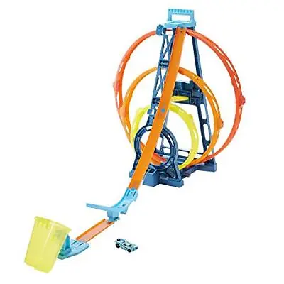 Buy Hot Wheels Track Builder Unlimited Triple Loop Kit Collapsible 3-Loop Gift Set • 52.99£