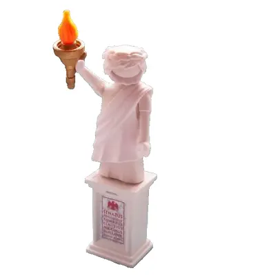 Buy Playmobil  Roman Statue With Laurel Wreath On Column/Plinth & Flaming Torch- NEW • 6.95£