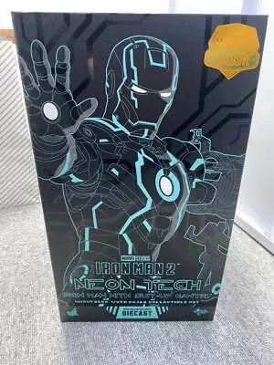 Buy Hot Toys Iron Man Mark 4 Neon Tech Mounting Machine Set • 574.02£