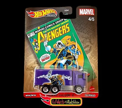 Buy Hot Wheels HIWAY HAULER 2 Pop Culture Marvel's Comics Car Culture  • 3£