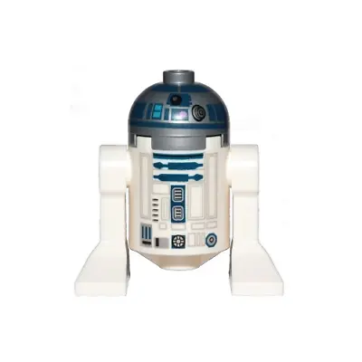 Buy LEGO STAR WARS - Minifig Sw1085 Astromech Droid, R2-D2, Flat Silver Head • 4.99£