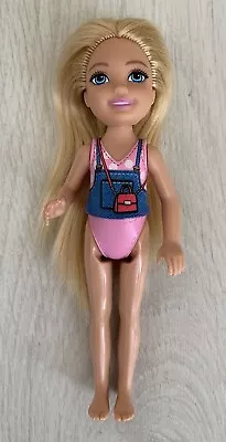 Buy Mattel Barbie Chelsea Blonde 5.5” Graphic Print/handbag Top Doll • 14.99£