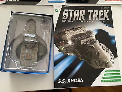 Buy Star Trek Starships Collection: #121 S.S. XHOSA STARSHIP  'Eaglemoss' 2018 • 15.99£