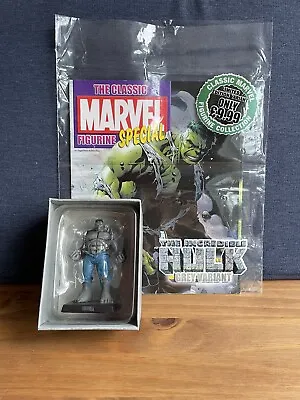 Buy The Classic Marvel Figurine Collection, The Incredible Hulk Grey Variant, New • 34.50£
