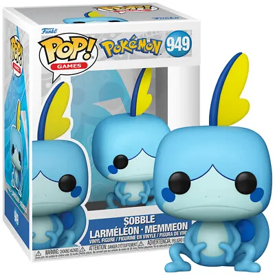 Buy Funko Pokemon Sobble Pop Games Figure 949 • 15.99£