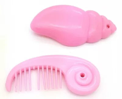 Buy My Little Pony G1 Sea Pony Pink Shell Brush & Comb Set  • 8£