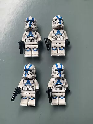 Buy Lego Star Wars 501st Clone Troopers X4 NEW GENUINE Minifigures !!!! • 19.99£