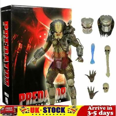 Buy NECA Predator Ultimate Jungle Hunter Action Figure PVC For Boys Men Gifts • 21.99£