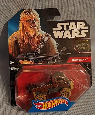 Buy Hot Wheels Star Wars Vehicle Chewbacca Character Car Toy Diecast • 9.90£