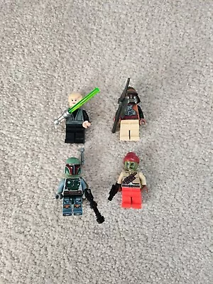 Buy Lego Star Wars Desert Skiff Minifigures (SW0396 0397 0398 0395) From Set 9496 • 15£