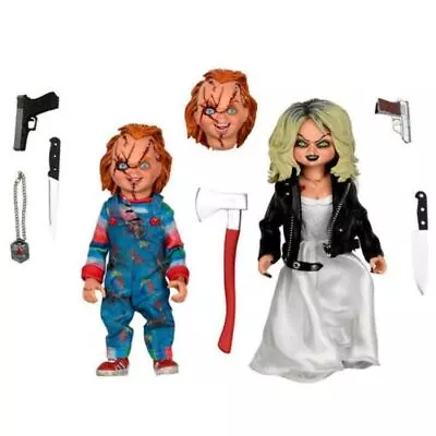 Buy NECA Child's Play - Bride Of Chucky Chucky & Tiffany Clothed Figure 2-Pack Set • 84.95£