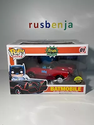 Buy Funko Pop! DC Heroes Batman Classic Batmobile Red Toy Tokyo Exclusive #01 • 149.99£