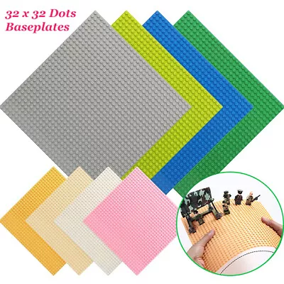 Buy Baseplate Base Plates Building Blocks 32 X 32 Studs Compatible For LEGO Boards • 4.79£
