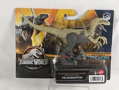 Buy Jurassic World Velociraptor Danger Pack Dino Trackers Dinosaur Figure Toy New • 8.99£
