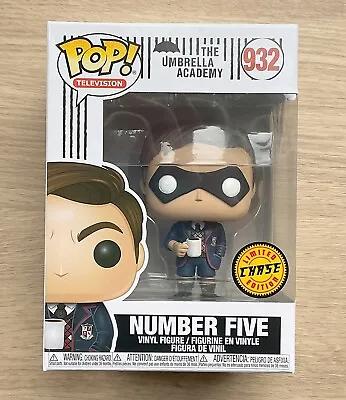 Buy Funko Pop The Umbrella Academy Number Five CHASE #932 + Free Protector • 39.99£