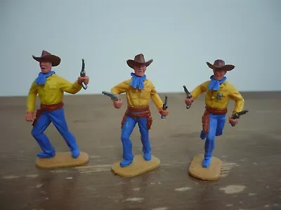 Buy Timpo Wild West  Sheriff & 2 Cowboys With Weapons Toy Soldiers • 18£