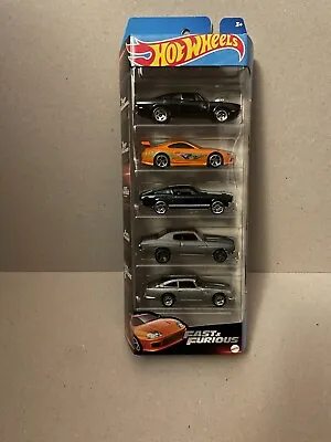 Buy Hot Wheels Fast & Furious 5 Pack With Toyota Supra 2023 • 17.99£