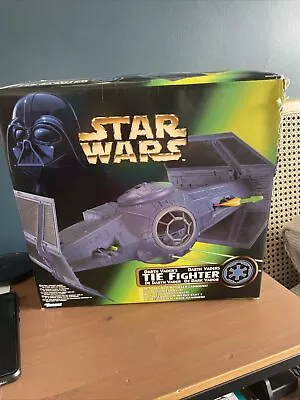 Buy Boxed And Sealed Star Wars 1997 Darth Vaders Tie Fighter • 10£
