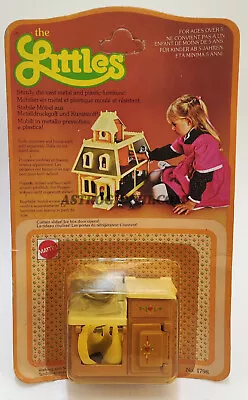 Buy Mattel Littles 1798 Doll House Sturdy Diecast Furniture Vintage 1980 Nib • 29.79£