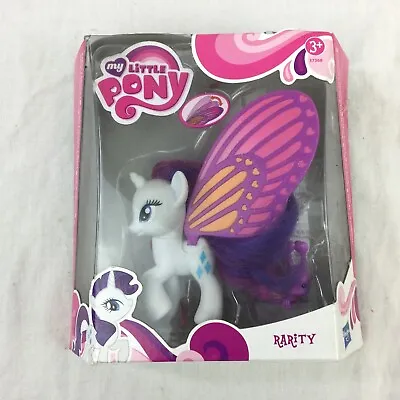 Buy 2011 My Little Pony FIM Rarity Glimmer Wings & Animal Friend Boxed • 19.99£