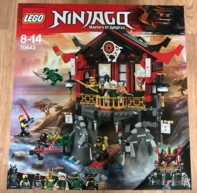 Buy Lego 70643 Ninjago Temple Of Resurrection 765 Pcs Age 8-14~New~lego Sealed • 379£