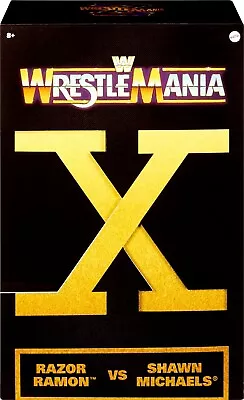 Buy 🆕wwe Mattel Elite Wrestlemania Razor Ramon Shawn Michaels Wrestling Figure Set • 79.99£
