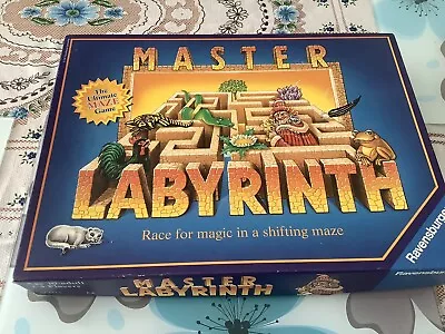 Buy Master Labyrinth Board Game Vintage Ravensburger 1997 - 100% Complete • 12£