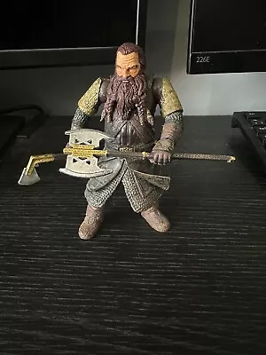 Buy Lord Of The Rings Marvel Entertainment Gimli Action Figure Toys 2002  • 4£