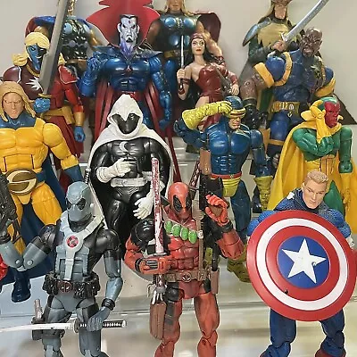 Buy Marvel Legends - Action Figure Bundle Collection Lot - Toybiz Classics • 57£