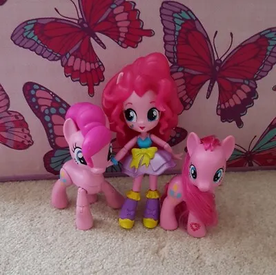 Buy My Little Pony G4 Equestria Girls Pinkie Pie, Figure & Brushable Pinkie Pie • 8£