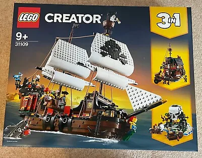 Buy Lego 31109 Creator Pirate Ship - BRAND NEW - FREE TRACKED POSTAGE • 92.99£