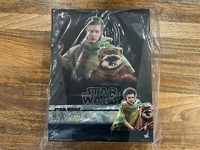 Buy Star Wars Hot Toys MMS551 Princess Leia And Wicket NEW • 495£