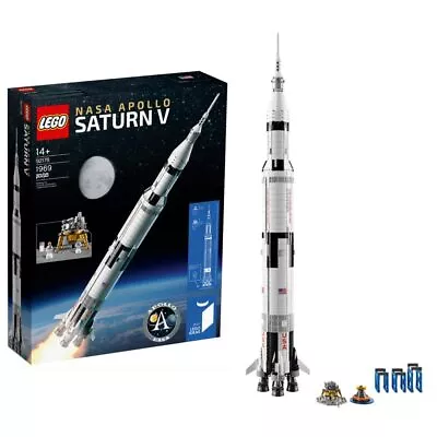 Buy Lego 92176 Ideas Nasa Apollo Saturn V Age 14+ 1969pcs • 199.95£