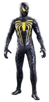 Buy Spider-Man Black Anti-ock Suit Sixth Scale Action Figure Hot Toys Sideshow VGM44 • 359.64£