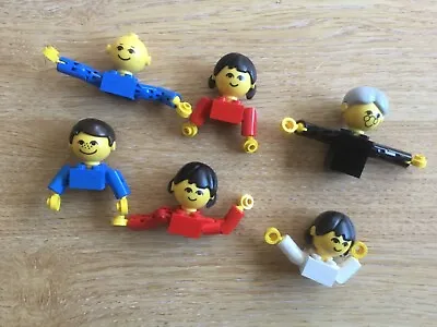 Buy Original Vintage Lego 200c People Family Set 1970s - INCOMPLETE AS SHOWN!! • 7.49£