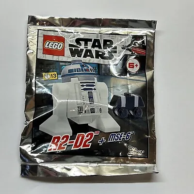Buy Lego Star Wars R2-d2 Mse-6 912057 Polybag Foil Pack Minifigure Genuine Sealed • 9.99£