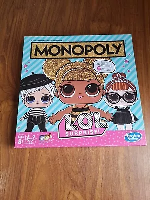Buy Monopoly LOL Surprise Edition Board Game Age 8+ Hasbro Parker 2018 Complete Used • 11.99£