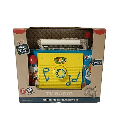 Buy Fisher Price Tv Radio Retro Childs Toy Brand New Boxed • 12.99£