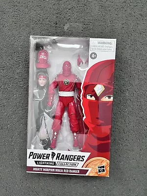 Buy Mighty Morphin Power Rangers Lightning Collection Red Ranger Ninja Action Figure • 12£