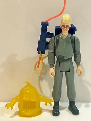 Buy Egon Spengler & Proton Pack & Ghost -The Real Ghostbusters 5  Action Figure 1984 • 36£