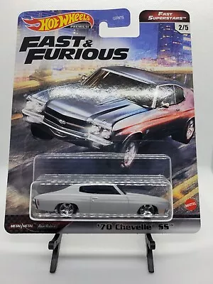 Buy Hot Wheels F&F Fast Superstars, 70 Chevelle SS (NEW) • 8£