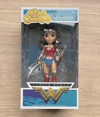 Buy Funko Rock Candy Wonder Woman With Shield + Free Protector • 34.99£