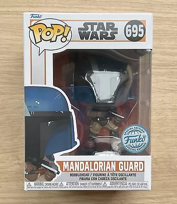 Buy Funko Pop Star Wars Mandalorian Guard #695 + Free Protector • 29.99£