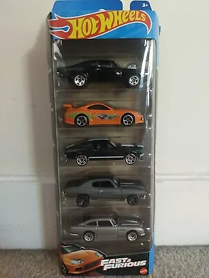 Buy Hot Wheels Fast And Furious 5 Pack Toyota Supra New 2023 • 13.95£
