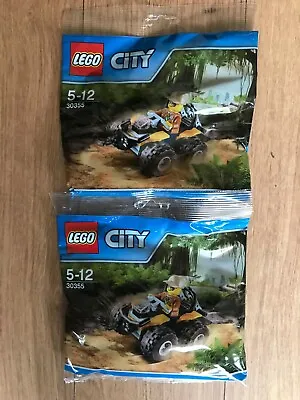 Buy Lego 30355 City Quad Bike Poly Bag Set 2 Pieces Stocking Fillers ~Brand New~ • 9.90£