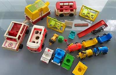Buy Fisher Price Bundle Lot Of Vehicles Airport Etc • 30£